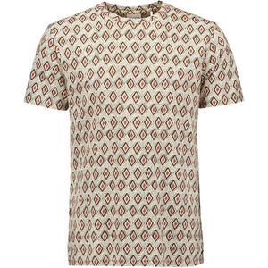 No Excess T-shirt korte mouw ronde hals met print coffee