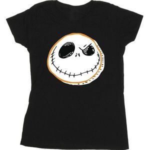 Li-cense Disney dames the nightmare before christmas jack gezicht katoenen t-shirt