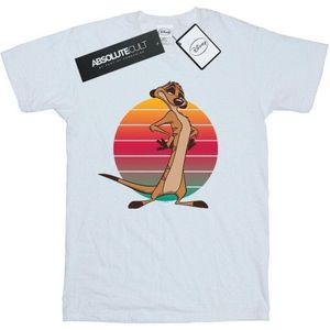 Li-cense Disney heren the lion king timon sunset t-shirt