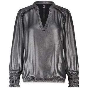 Zip73 - W25/224/01/045 - Top - Grijs - Lange Mouw