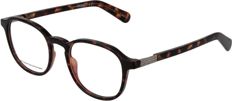 Bril - Rond - Bruin - Kunststof - Demo Glazen