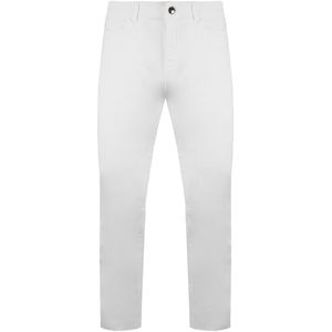 Emporio Armani - J18 Slim Fit - Hoge Taille Dames Jeans - Wit