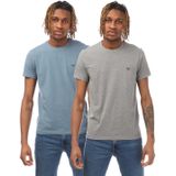 Emporio Armani - Bipack T-shirt - Multicolor - Heren - Katoen