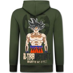 Top-Star Oversized hoodie met capuchon goko ultra print