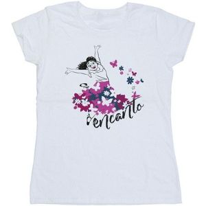 Li-cense Disney dames encanto mirabel bloemen katoenen t-shirt
