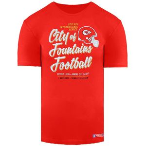NFL Team Apparel - MKC2072RE - T-shirt - Rood - Korte Mouw - Junioren