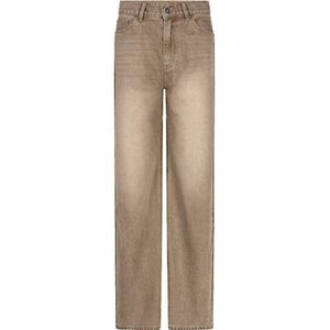 Esqualo - F25.12504 - Broek - Light Caramel - Wide Leg