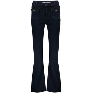 Geisha 41980-44 flared denim front pockets