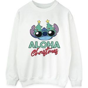 Li-cense Disney dames lilo and stitch kerstboom tinten sweatshirt