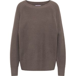 Mymo - Blonda - Gebreide Trui - Grijs