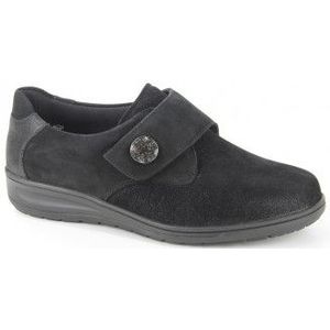 Solidus - 29506-00584-K - Klittenbandschoenen - Zwart - Stretch