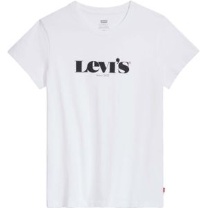 Levi's - Plus Perfect New Logo - T-shirt - Wit