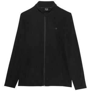 4F - wss24tflem175 - Fleecejack - Polyester - Met Lange Mouwen - Staande Kraag