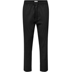 Chino Broek - Lichtblauw - Lichte Stof - Elastische Tailleband