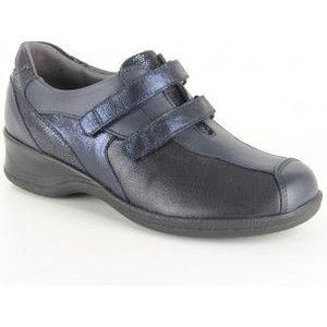 Xsensible 10027.3.223-HX Klittenbandschoenen - Blauw - Leer - Rubber