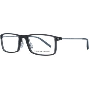 Porsche Design - P8384 C - Bril - Grijs - Rechthoekig - 55 mm Glasbreedte