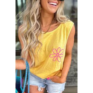 Daisy Graphic Tanktop Relaxed Fit