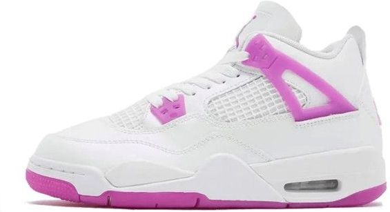 Nike - Air Jordan 4 - Basketbalschoenen - Hyper Violet - GS