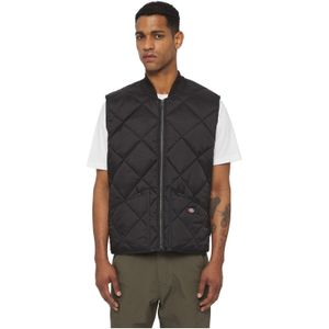 Dickies - Diamantgequilted Vest - Zwart - Gilets