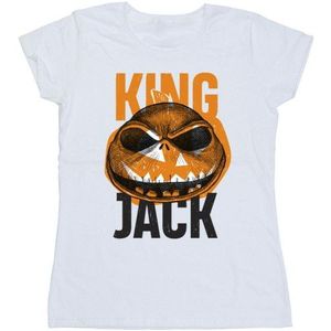 Li-cense Disney dames the nightmare before christmas king jack katoenen t-shirt