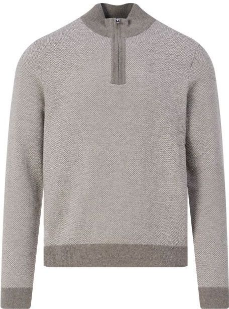 BOSS - HETTORE - Schipperstrui - Regular Fit - Mix van Scheerwol en Katoen