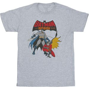 Li-cense Dc comics heren batman en robin t-shirt