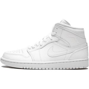 Nike Air jordan 1 mid triple white 2022