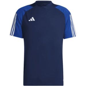 Adidas - Tiro 23 - Wedstrijdshirt - Heren - V Hals - Korte Mouwen - 100% Gerecycleerd Polyester
