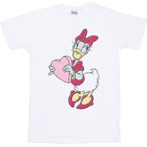 Li-cense Disney heren daisy duck liefdeshart t-shirt