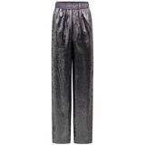 Knit-ted - Metally - Wijde Broek - Grijs