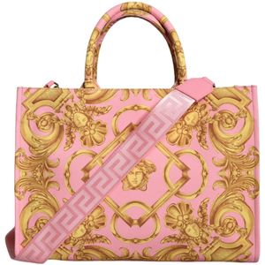 Versace Roze leren handtas