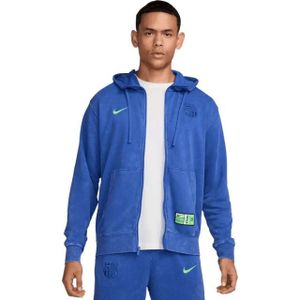 Nike - Heren derde fc barcelona full zip hoodie - Hoodie - Ademend - Met lange mouwen