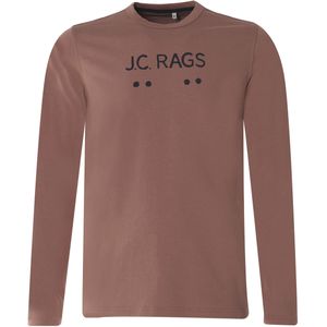 J.C. Rags Renzo t-shirt met lange mouwen