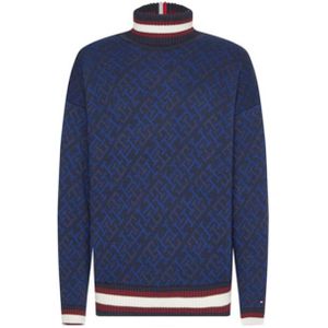Tommy Hilfiger - Monogram Roll Neck - Coltrui - Desert Sky
