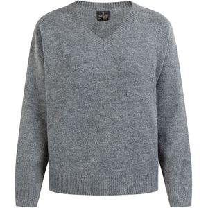 DreiMaster Klassik - Gebreide Trui - Grijs - Zachte Garenmix