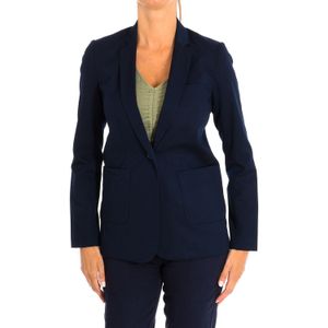 Slim fit blazer 9062 vrouw met lange mouwen