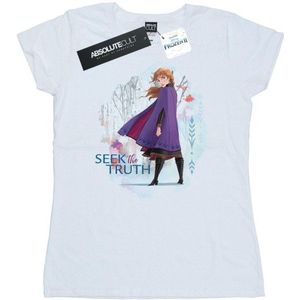 Li-cense Disney dames frozen 2 anna zoekt de waarheid katoenen t-shirt