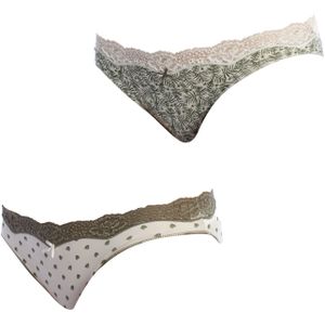 Set-2 Mini Coquettes Katoenen Slipjes 1031500 voor dames