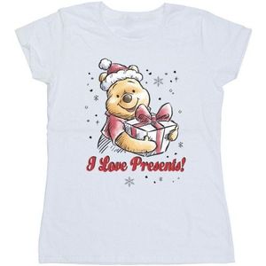Li-cense Disney dames winnie the pooh love presents katoenen t-shirt
