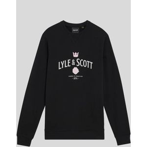 Lyle and Scott - Sweater - Blauw - Ronde Hals - Heren