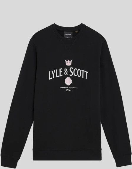 Lyle and Scott - Sweater - Blauw - Ronde Hals - Heren
