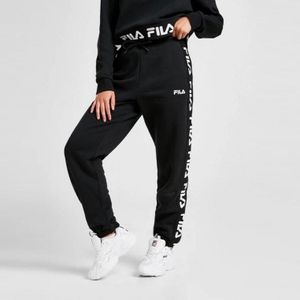 Fila - Jacquard Panel - Joggers - Zwart