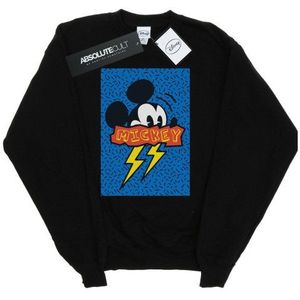Li-cense - Disney - Sweatshirt - Zwart - 50% Katoen, 50% Polyester, Gedrukt, Crew Neck