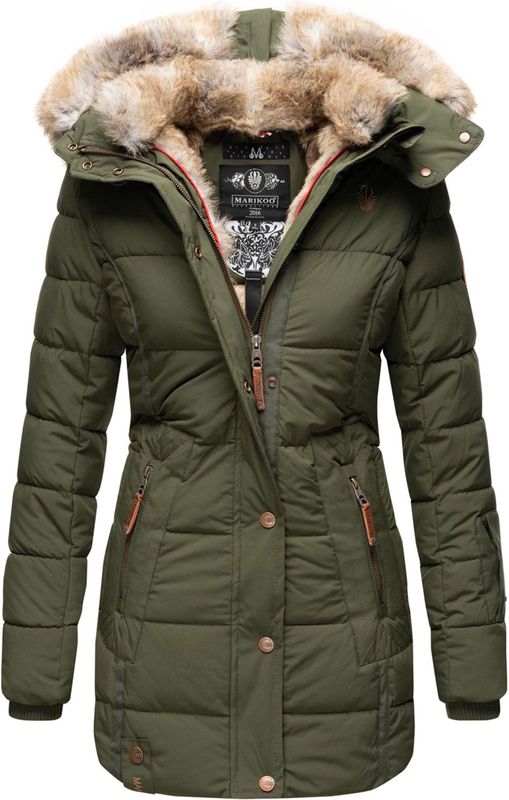 Marikoo - Lieblings Jacke - Winterjas - Dames - Metallic Look