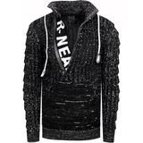 Rusty Neal - Gebreide Trui - Casual Pasvorm - Grof Gebreid - 75% Polyacryl, 25% Katoen