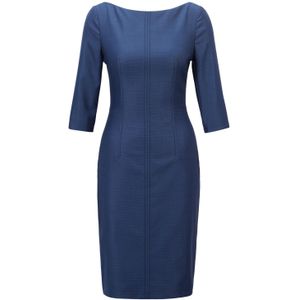 Hugo Boss - Dokos - Jurk - Blauw - Dames