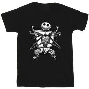 Li-cense Disney heren the nightmare before christmas misfits love t-shirt