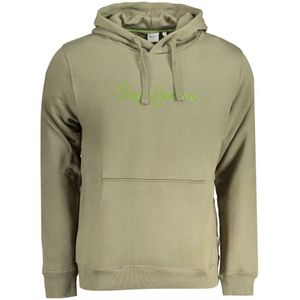 Pepe Jeans - Hoodie - Zwart - Katoen - Geborduurde Logodetails
