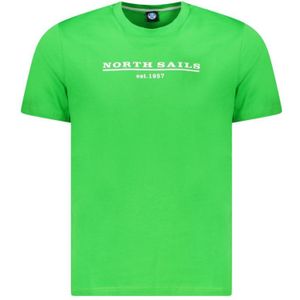 T-Shirt - Groen - Classic - Korte Mouwen - Crew Neck