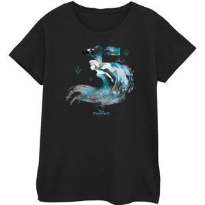 Li-cense - Disney Frozen 2 Elsa - T-shirt - Katoen - Lichtblauw